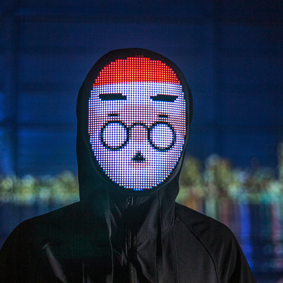 What's Your FACE? Programmable LED Face Mask
