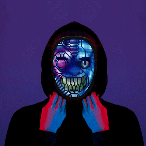 What's Your FACE? Programmable LED Face Mask